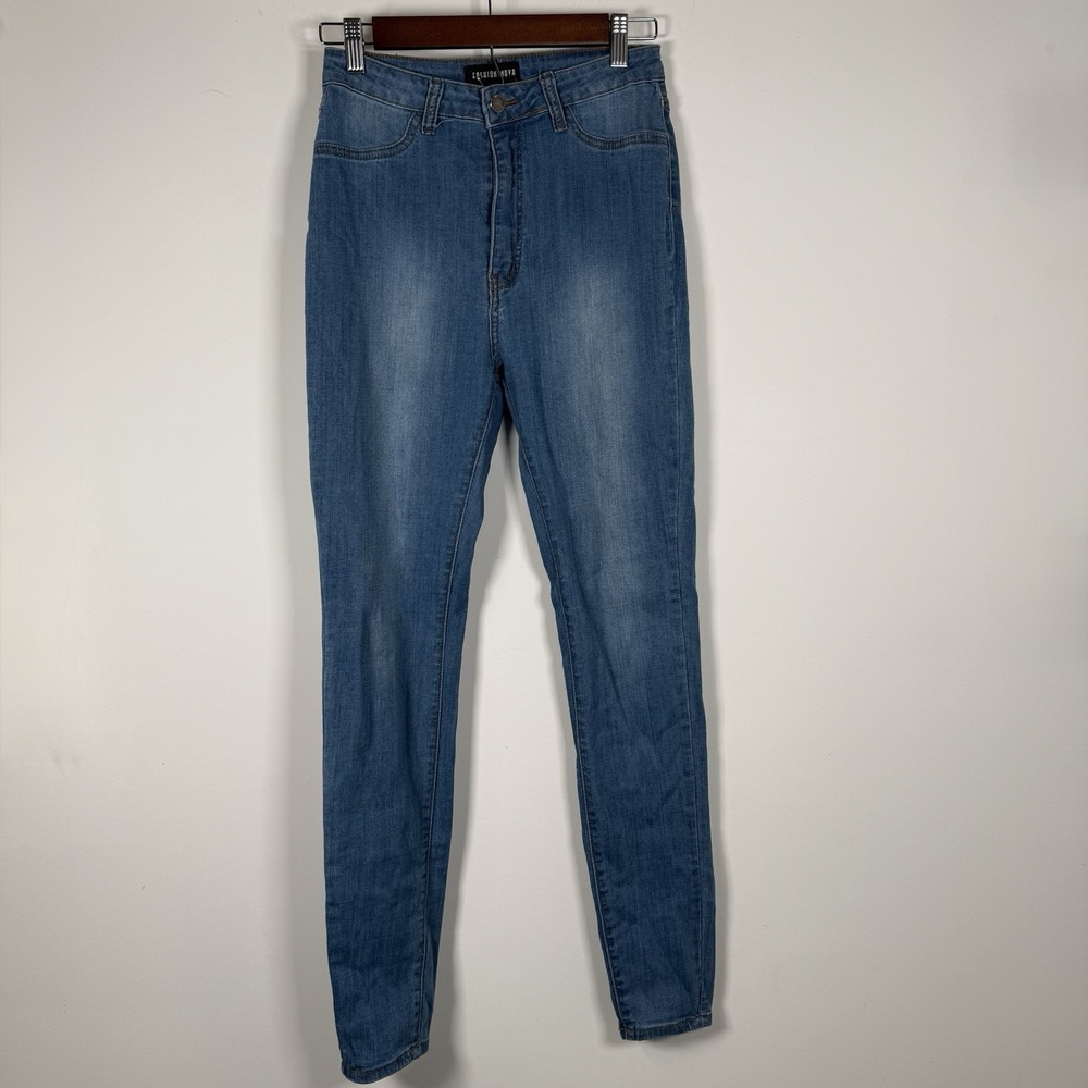 Fashion Nova Women's Skinny Jean Light Wash‎ Size 9